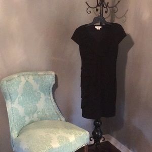 London Times Petites Black Dress